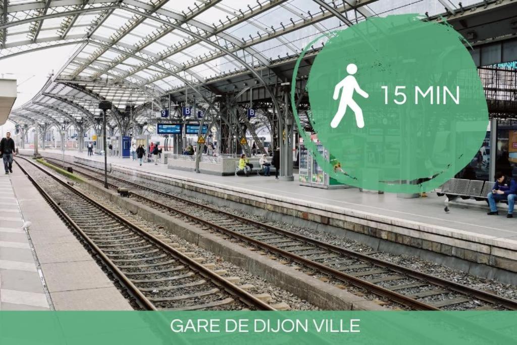 Le Coin Vintage - Familial - Hypercentre - Charme - Rent Immo Apartment Dijon Bagian luar foto